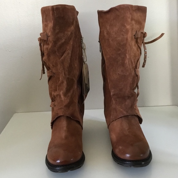 NWT A.S.98 Cullen Boots (41) 10.5 Cognac - Picture 4 of 8